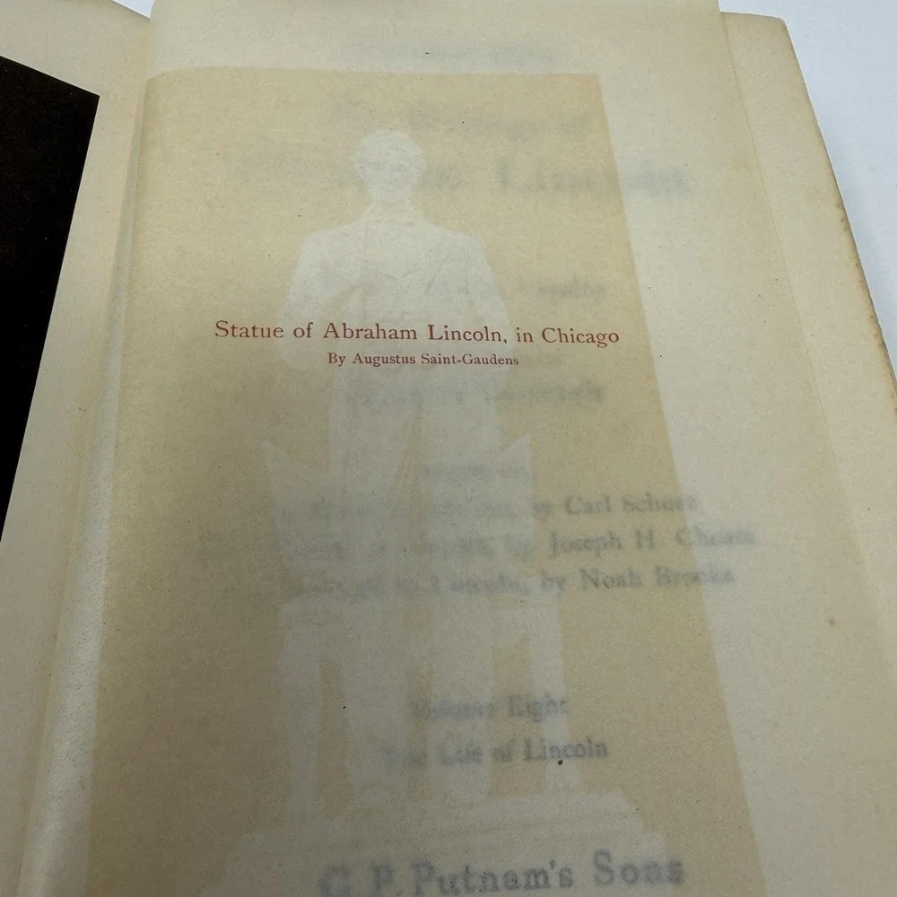 The Writings of Abraham Lincoln Vol 8, 1923, Constitutional Ed. GP Putnam's Sons